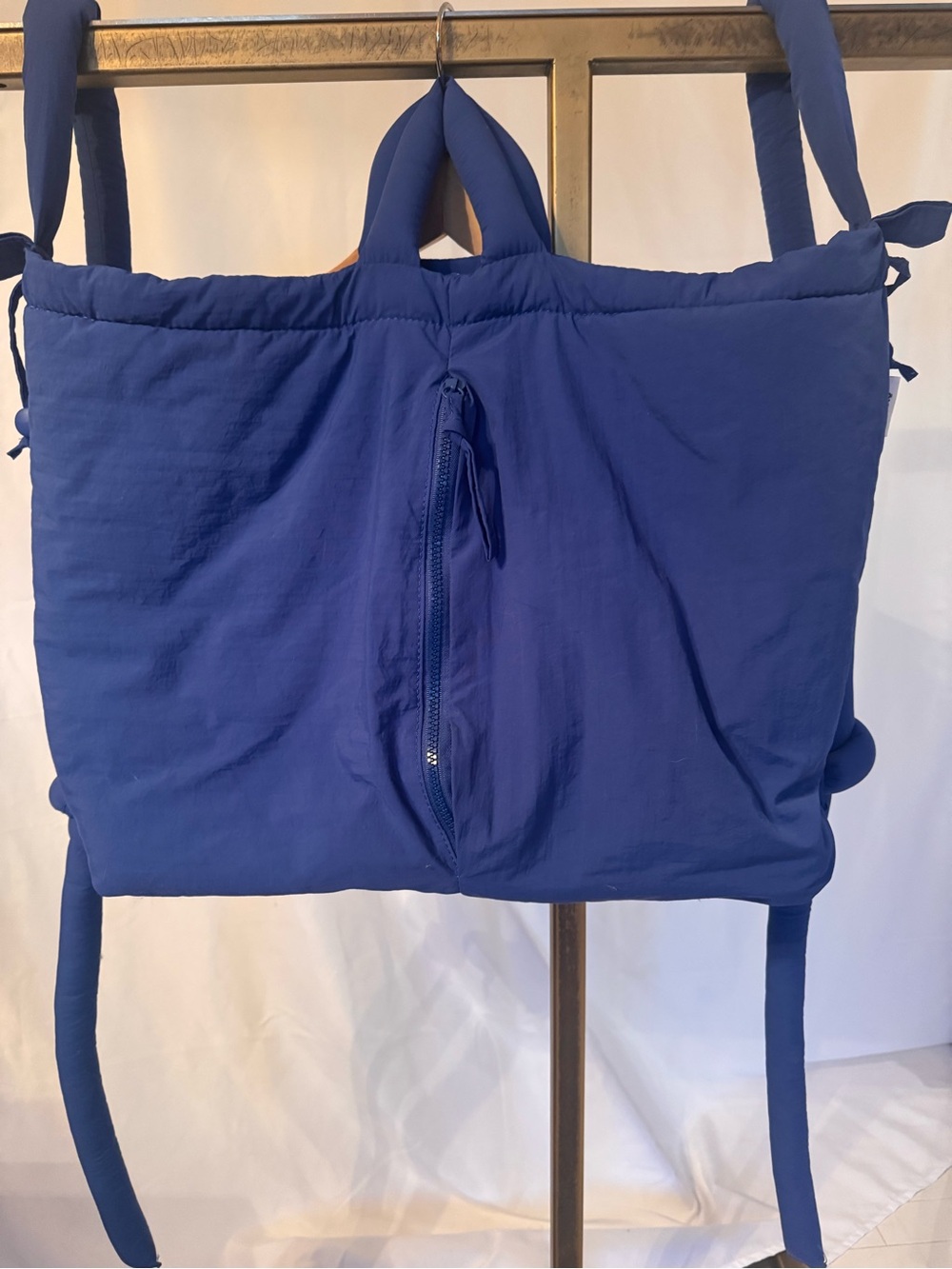 Ölend Large Ona Soft Bag – Cobalt Blue – Convertible Backpack/Tote